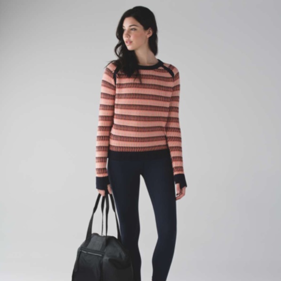 Lululemon Devi Crew Blue/Nudie/Plum - Picture 1 of 13